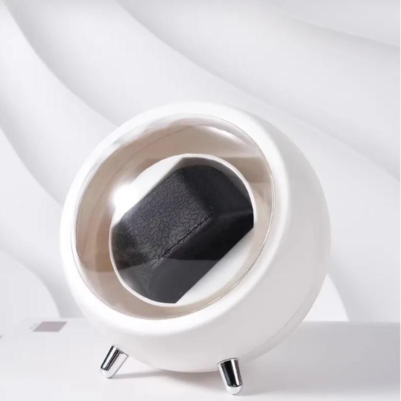 Silent Watch Winder – Compact Auto Rotation Box with Dual Power | CHRONVAULT™