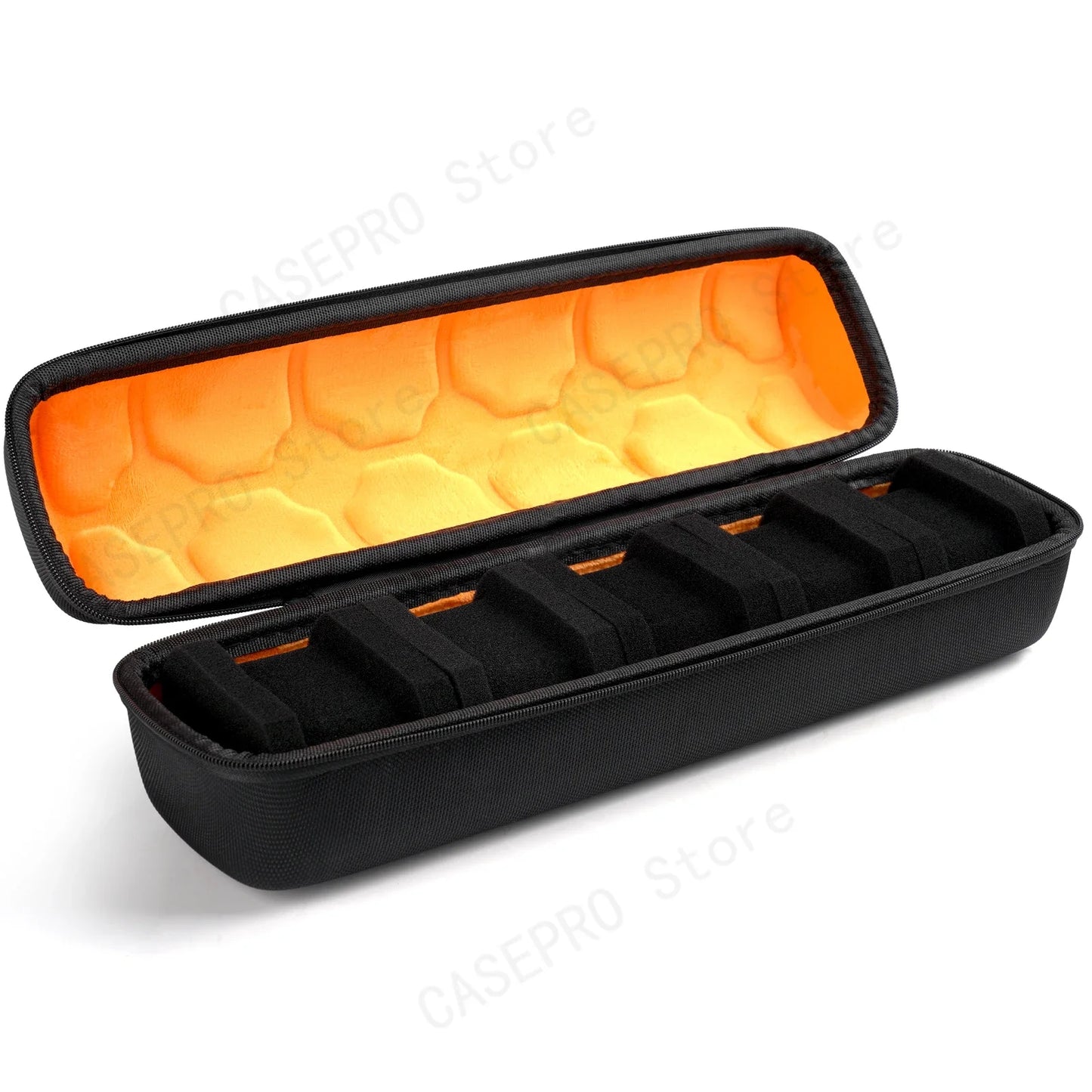 5-Slot Hard Shell Watch Case | CHRONVAULT™