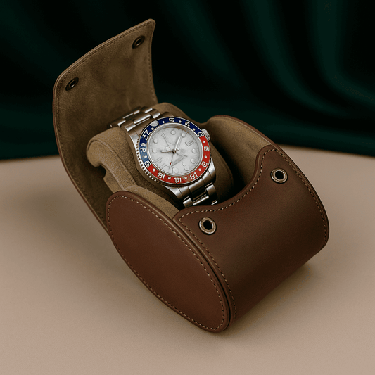 1-Slot Leather Watch box | CHRONVAULT™