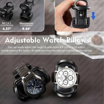 Luxury Double Watch Winder with 8 Storage Slots | CHRONVAULT™