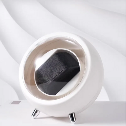 Silent Watch Winder – Compact Auto Rotation Box with Dual Power | CHRONVAULT™