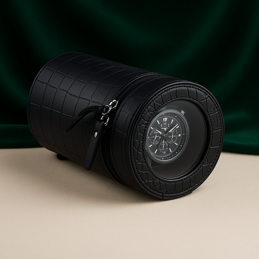 Portable Single Watch Winder – Silent Automatic Motor | ChronVault™