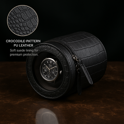 Portable Single Watch Winder – Silent Automatic Motor | ChronVault™