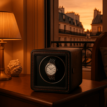 Single Watch Winder – 5 Modes Silent Mabuchi Motor | CHRONVAULT™