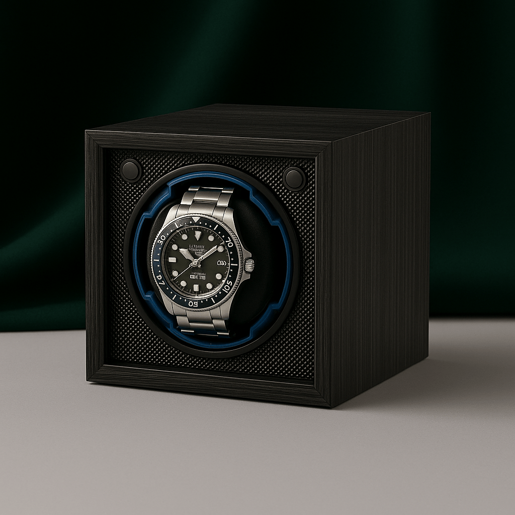 Watch Winder – Compact Wooden Silent Box | CHRONVAULT™