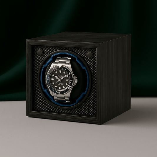 Watch Winder – Compact Wooden Silent Box | CHRONVAULT™