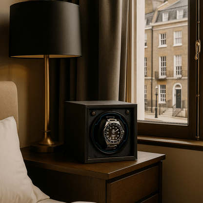 Watch Winder – Compact Wooden Silent Box | CHRONVAULT™