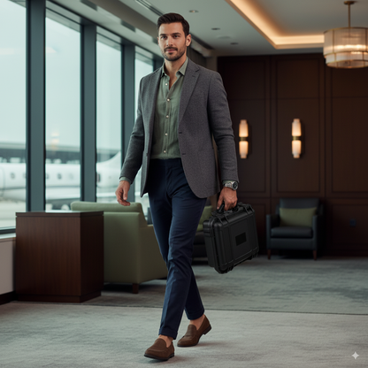 15-Slot Waterproof Protective Watch Box | CHRONVAULT™