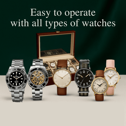 10-Slot Wooden Watch Box | CHRONVAULT™