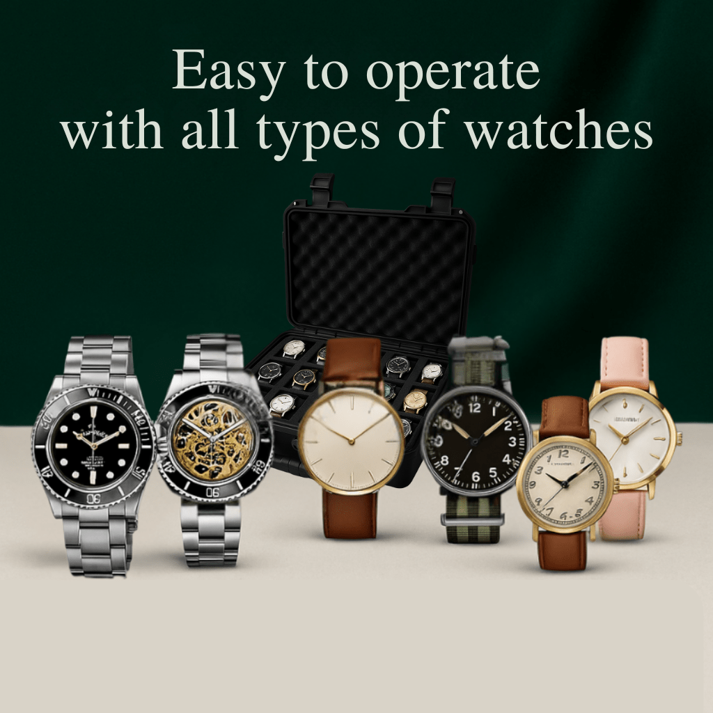 15-Slot Waterproof Protective Watch Box | CHRONVAULT™